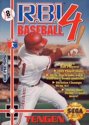 RBI Baseball 4 - Sega Genesis