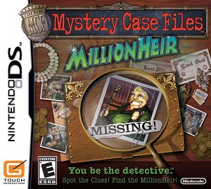 Mystery Case Files MillionHeir DS Game - Nintendo DS