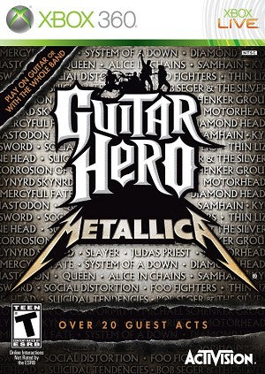 Guitar Hero Metallica - Microsoft Xbox 360
