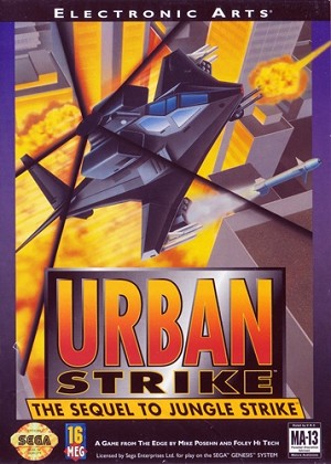 Urban Strike - Sega Genesis