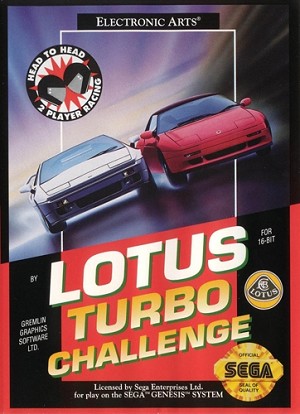Lotus Turbo Challenge - Sega Genesis