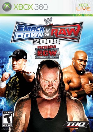WWE Smackdown vs Raw 2008 - Microsoft Xbox 360