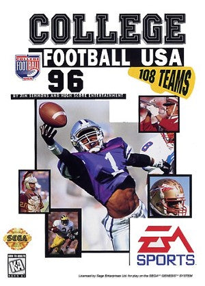College Football USA 96 - Sega Genesis