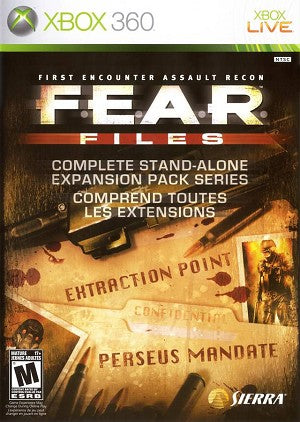 FEAR Files - Microsoft Xbox 360