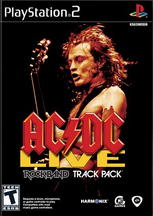 AC/DC Live Rock Band Track Pack - Playstation 2