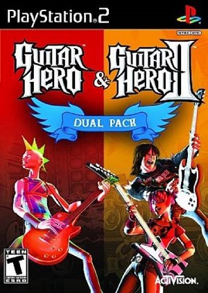 Guitar Hero and Guitar Hero 2 Double Pack - Playstation 2