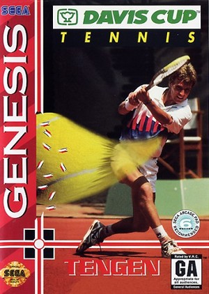 Davis Cup World Tour Tennis - Sega Genesis