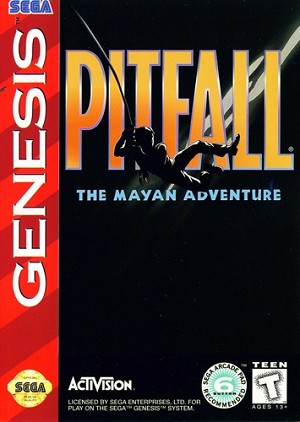 Pitfall Mayan Adventure - Sega Genesis