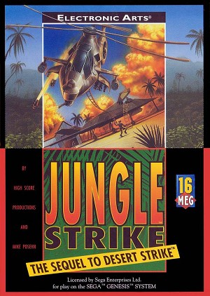Jungle Strike - Sega Genesis