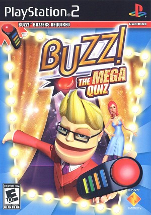Buzz The Mega Quiz - Playstation 2