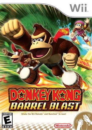 Donkey Kong Barrel Blast - Nintendo Wii