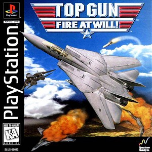 Top Gun Fire at Will - Playstation 1