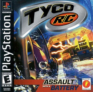 Tyco RC Assault with a Battery - Playstation 1