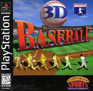3D Baseball - Playstation 1
