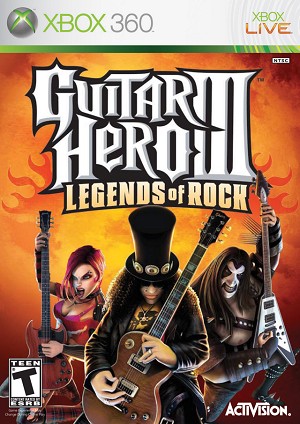 Guitar Hero III Legends of Rock - Microsoft Xbox 360