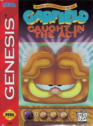 Garfield Caught in the Act - Sega Genesis