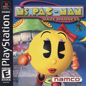 Ms Pacman Maze Madness - Playstation 1