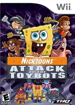 Nicktoons Attack of the Toybots - Nintendo Wii