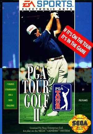PGA Tour Golf II - Sega Genesis