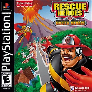 Rescue Heroes Molten Menace - Playstation 1