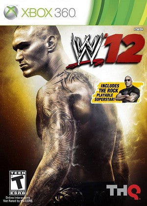 WWE 12 - Microsoft Xbox 360