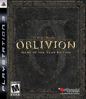 Elder Scrolls IV Oblivion Game of the Year - Playstation 3
