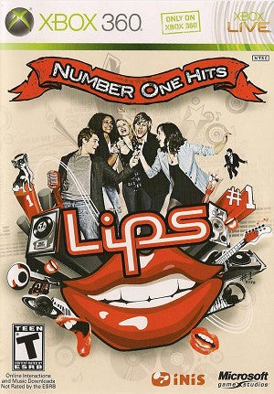 Lips Number One Hits Game - Microsoft Xbox 360