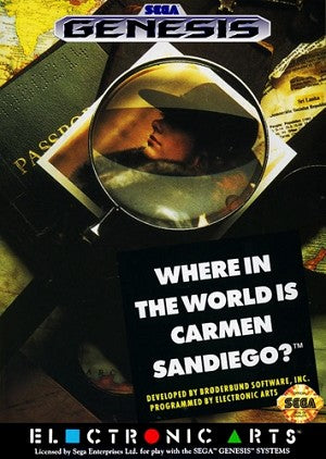 Where in the World is Carmen Sandiego - Sega Genesis