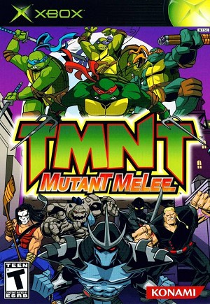 TMNT Mutant Melee - Microsoft Xbox