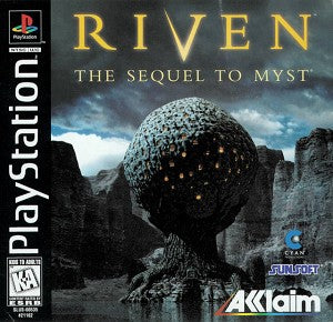Riven The Sequel to Myst - Playstation 1
