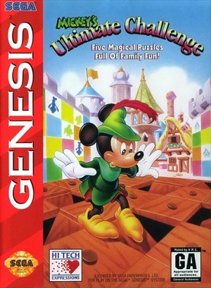 Mickey's Ultimate Challenge - Sega Genesis