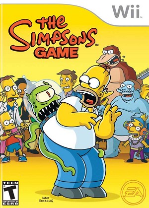 The Simpsons Game - Nintendo Wii