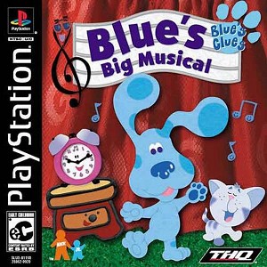 Blues Clues Blues Big Musical - Playstation 1