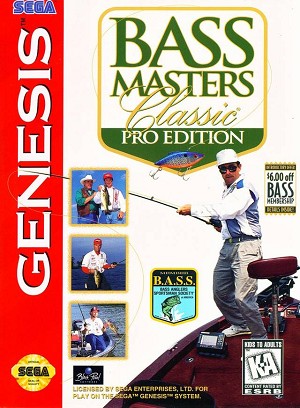 Bass Masters Classic Pro - Sega Genesis