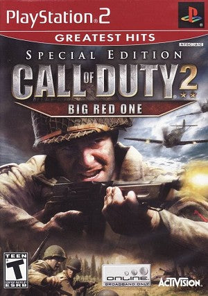 PS2 Call of Duty 2 Big Red One Greatest Hits Special Edition - Playstation 2