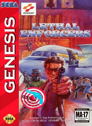 Lethal Enforcers - Sega Genesis