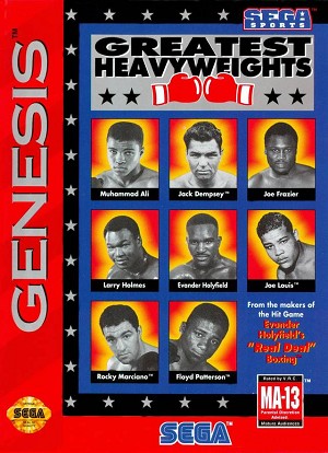 Greatest Heavyweights - Sega Genesis