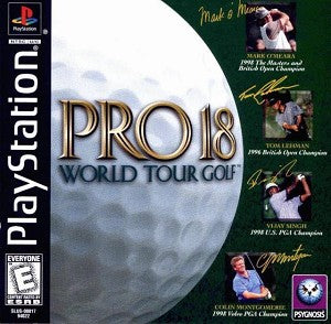 Pro 18 World Tour Golf - Playstation 1