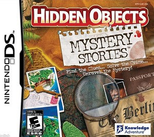 HIDDEN OBJECTS: MYSTERY STORIES - Nintendo DS