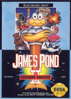 James Pond 2 codename RoboCod - Sega Genesis