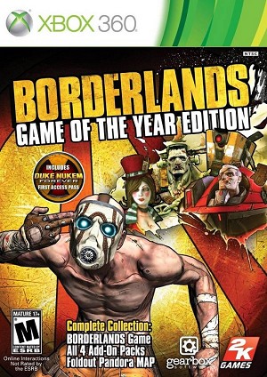 Borderlands: Game of the Year Edition - Microsoft Xbox 360