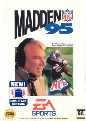 Madden NFL '95 - Sega Genesis
