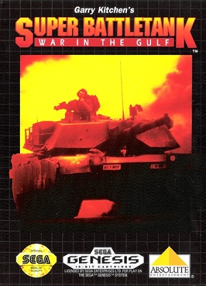 Super Battletank War in the Gulf - Sega Genesis