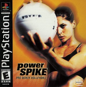 Power Spike Pro Beach Volleyball - Playstation 1