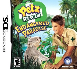 Petz Rescue Endangered Paradise DS Game - Nintendo DS