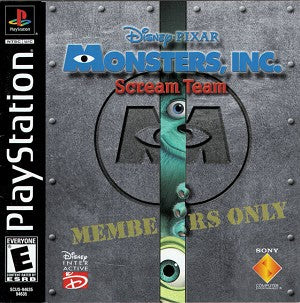 Monsters Inc Scream Team - Playstation 1