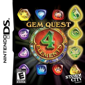 GEM QUEST: 4 ELEMENTS - Nintendo DS