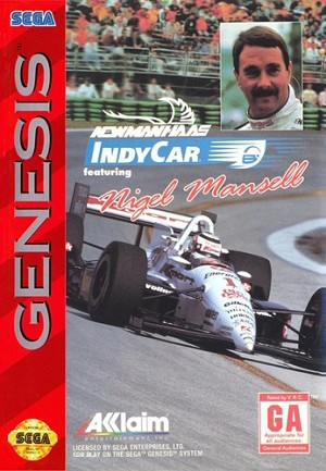Newman Haas Indy Car featuring Nigel Mansell - Sega Genesis