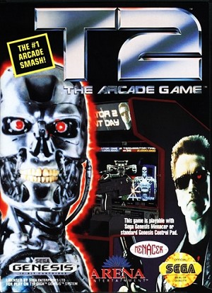 T2 The Arcade Game - Sega Genesis