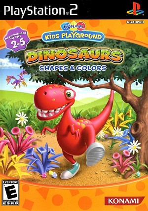 Konami Kids Playground: Dinosaur Shapes and Colors - Playstation 2